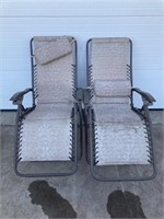 Two patio chairs