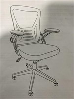 Office Chair Ergonomic Desk with 90° Flip-up