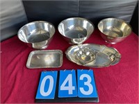 LOT SILVER PLATE