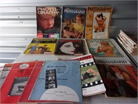 vintage magazines and brochures