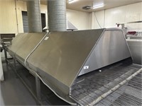S/S Conveyorised Cooling Tunnel Approx 11m x 3m