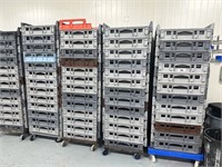 24 Plastic Bakery Storage/Transport Trays
