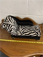 Small Zebra print chair