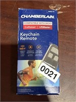 CHAMBERLAIN KEYCHAIN REMOTE RETAIL $39