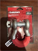HUSKY BOW SHACKLE RETAIL $19