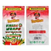 5 x Flavored Hemp Wraps -5 wraps/pack - Watermelon