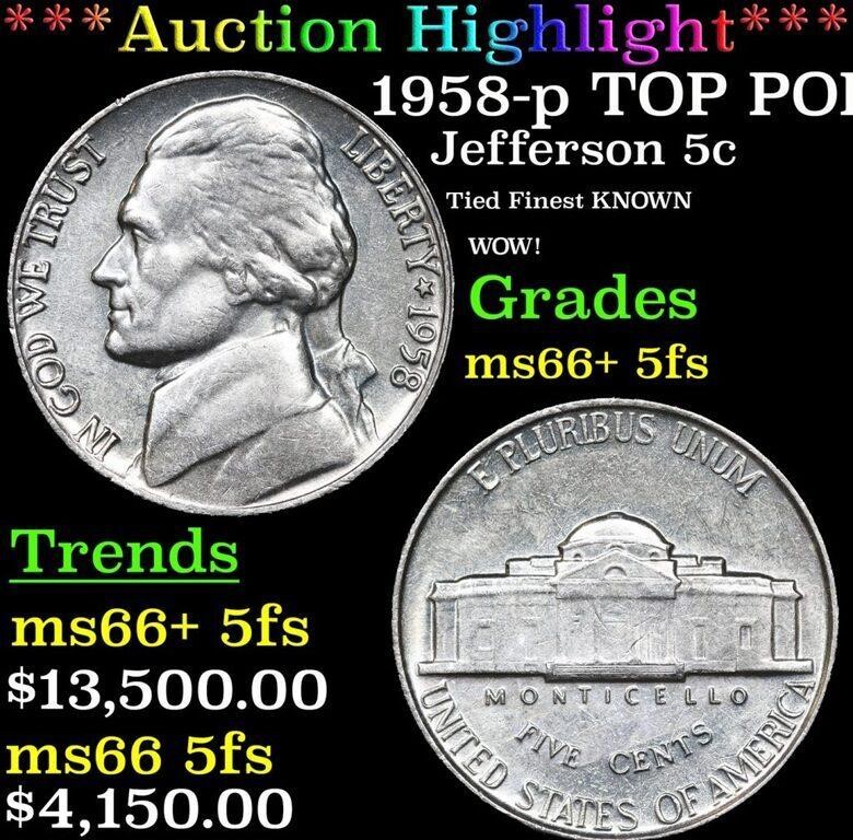 Key Date Coins Spectacular Timed Auction 9.9