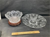 Crystal dishes