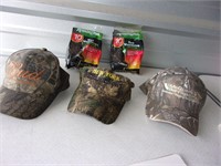 camo hunting hat lot etc