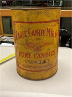Eagle Candy MFG Baltimore Antique Tin