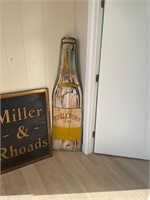Royal Crown Cola Bottle Shaped Sign
