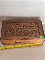 Antique FA Davis Lobby Cigarros Box