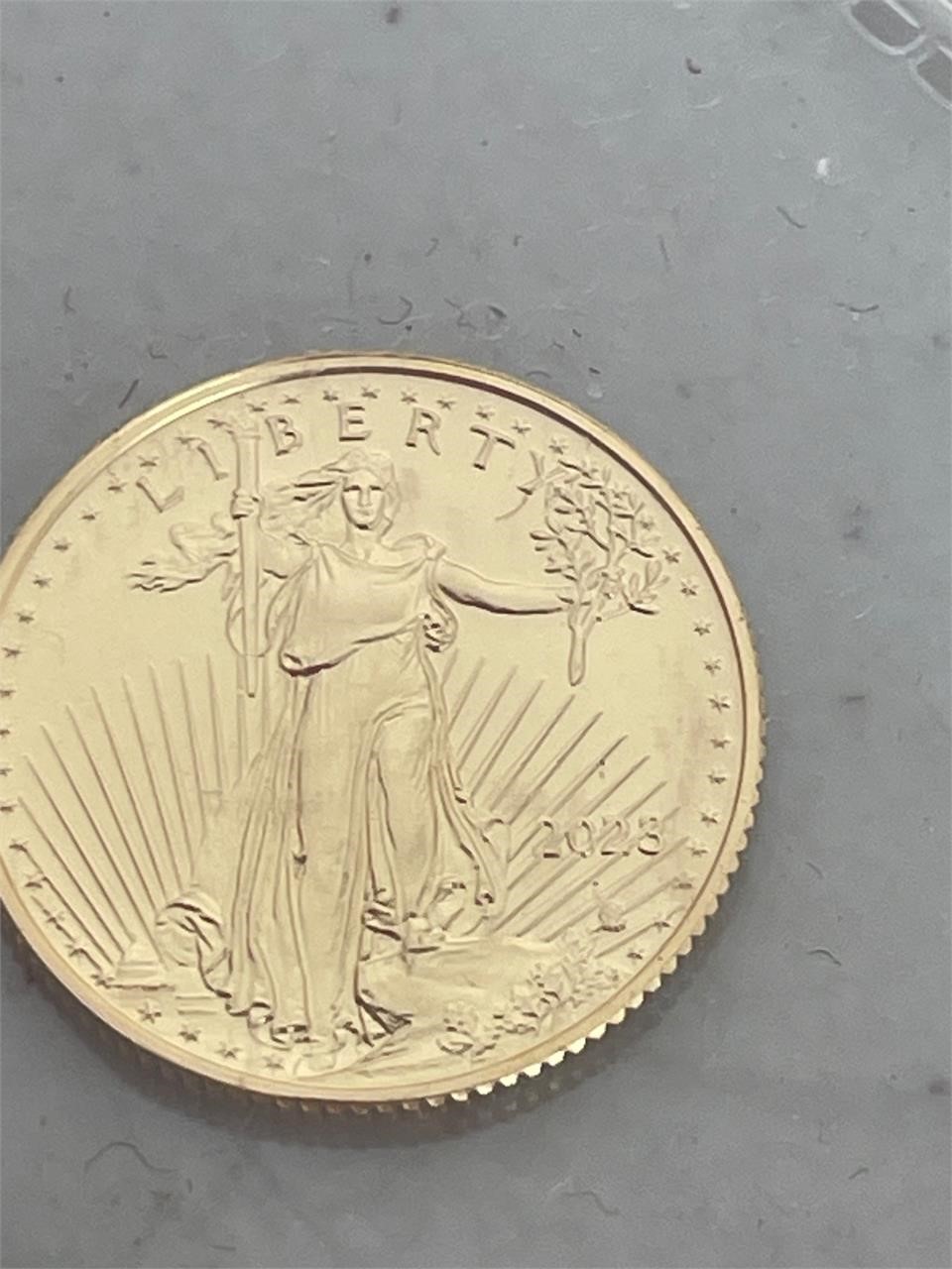 2023 $5 1/10 OZ Fine Gold Coin