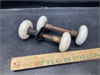 Antique door knobs