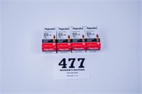 4 BOXES OF AGUILA 22LR 38GR HP (200 RDS)