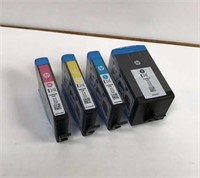 New Lot of 4 HP CMYK Printer Ink