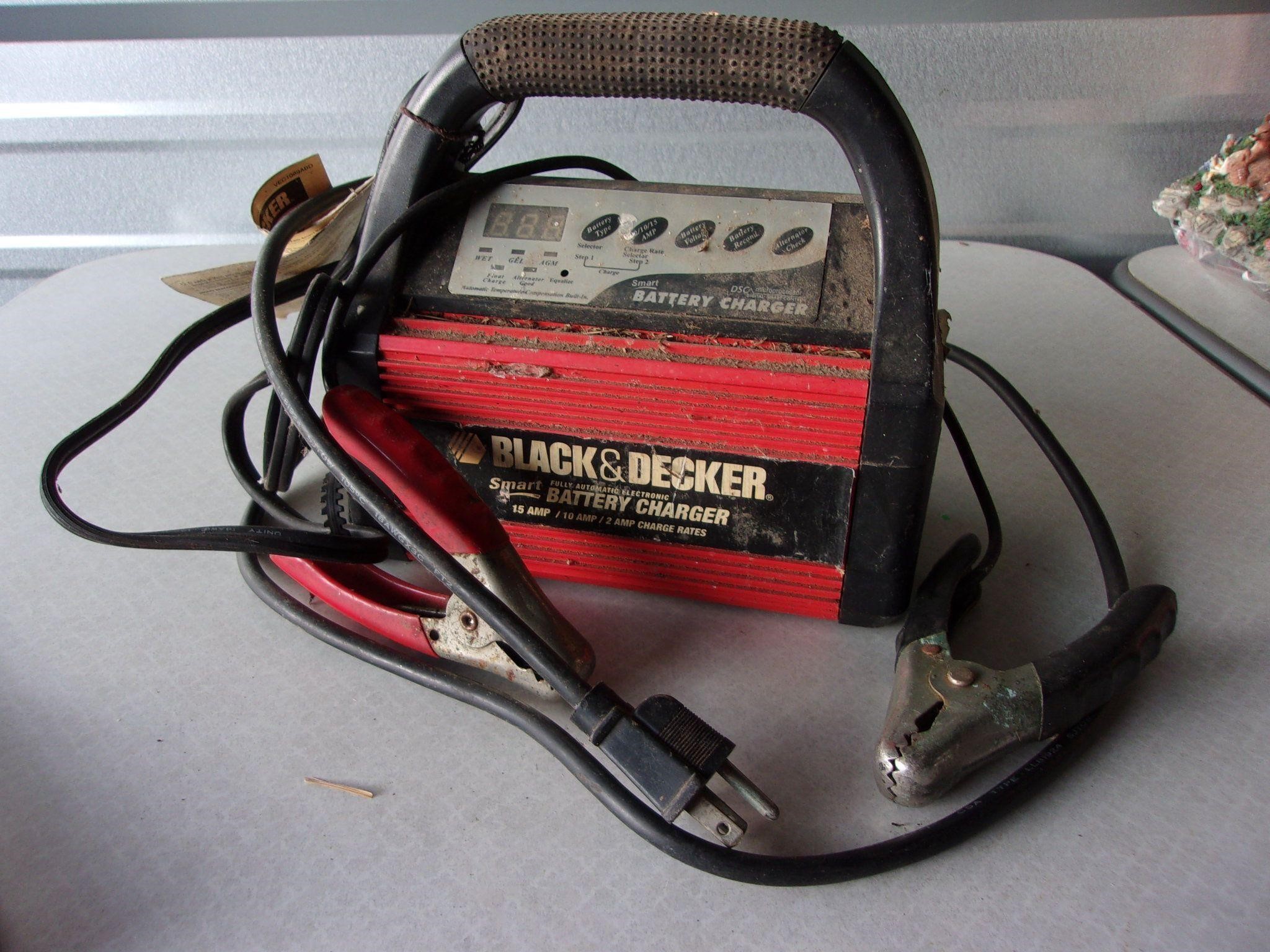 black and decker charger