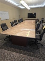 GRANITE  CONFERENCE  TABLE  APPROX  20 FEET