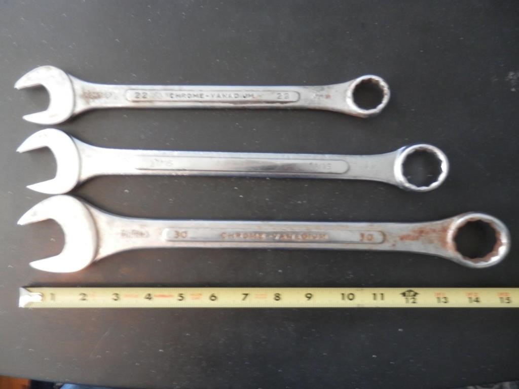 Tools 3pc Box Open Wrench