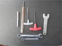 Tools 7pc Various Wrench File