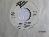 Record 7" Country Joe McDonald Santa Claus Rag