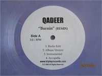 Record Hip Hop Vinyl Purple Qadeer Burnin Remix