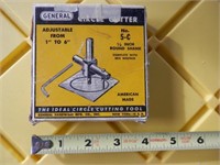 Tools General Pawood Circle Cutter 5-C