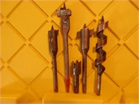 Tools 5 Vintage Woodworks Drill Bits