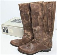FRYE "Cindy Piping Boot" Women's Leather Boots