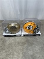 Green Bay Packer Gold hall of fame mini helmet