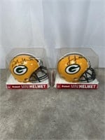 Green Bay  Packer mini helemt signed by