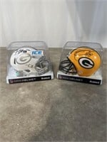 Green Bay Packer mini helmet signed "to the owner"