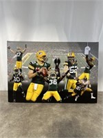 Canvas of Jordy Nelson, Donald Driver, Aaron