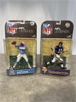 NFL Legends Warren Moon and Fran Tarkenton