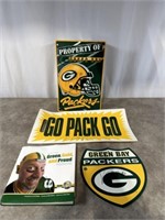 Green Bay Packer autogrpahed signs.