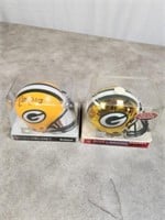 Green Bay Packer Mini helmet signed by Randall