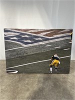 Desmond Bishop #55 XLV Champs signed canvas print