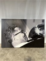 Vince Lombardi canvas print. dimensions are 24