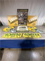 Signed Tailgate yard sign, Lambeau Field signs,