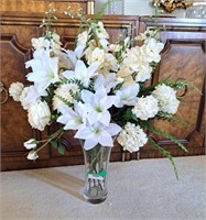 Vase with Floral arrangement