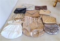 Collection of purses and clutches!