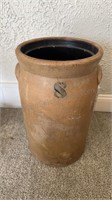 Stoneware Crock No 8 Very Heavy 12”x20”