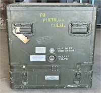 US Army Equipment Crate- Military Surplus