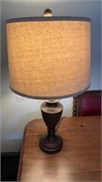 Table Lamp Brushed Bronze Color Base  26” Tall