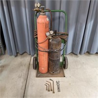 T3 Oxygen / acetylene Torches complete set