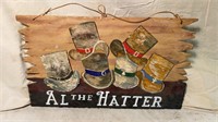 AL The Hatter Double Sided Sign 15x25