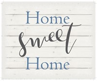 Home Sweet Home - White Background 10" X 12"