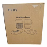 Pedy Pet waterer Feeder comes with both water a