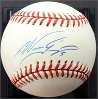 NOMAR GARCIAPARRA  AUTOGRAPH BASEBALL