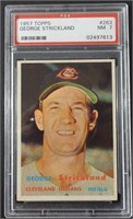 1957 TOPPS #263 STRICKLAND PSA 7